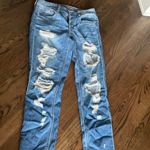 American eagle ripped midrise size 4 - Picture 1 of 5